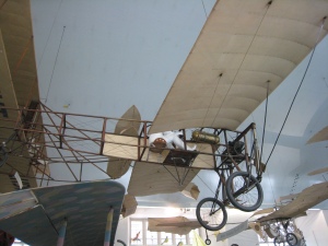 Replica of Bleriot's aircraft which crossed the Channel